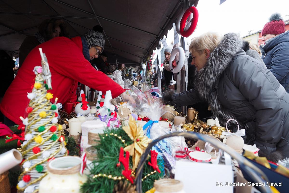 Jarmark Bożonarodzeniowy na jaworznickim rynku