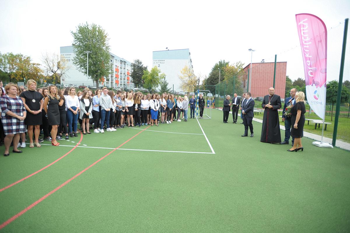 I LO im. Tadeusza Kościuszki w Jaworznie doczekało się nowego boiska