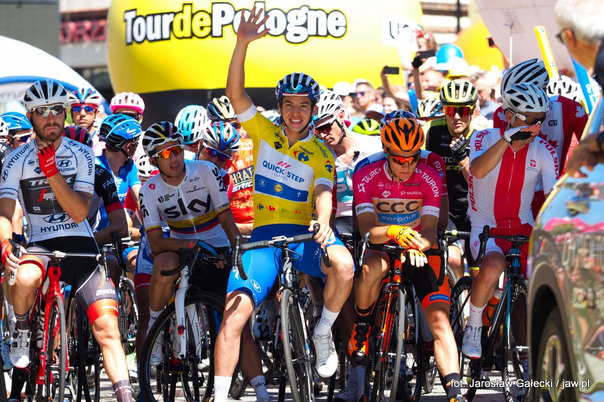 Jubileuszowy 75. Tour de Pologne dotarł do Jaworzna