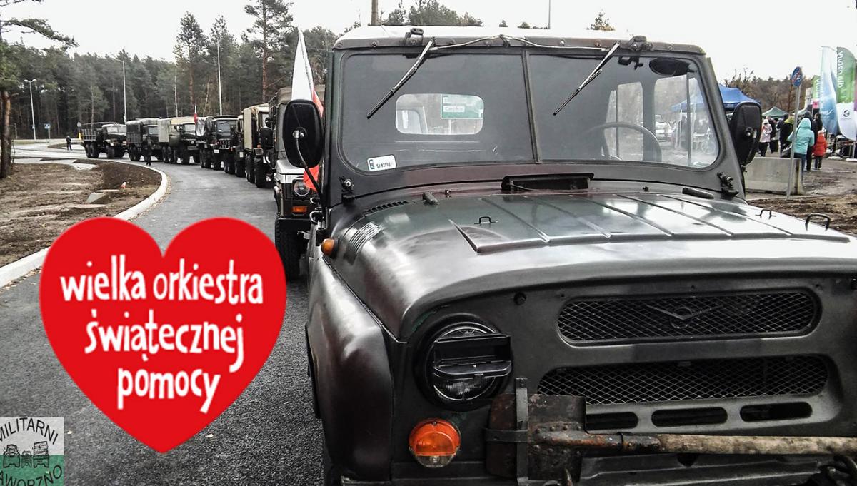 Wesoły konwój WOŚP