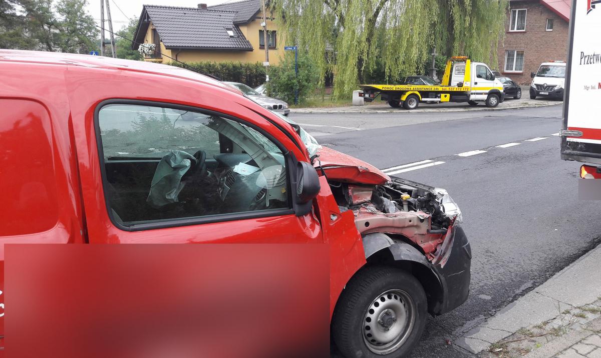Cztery auta zderzyły się na Górze Piasku