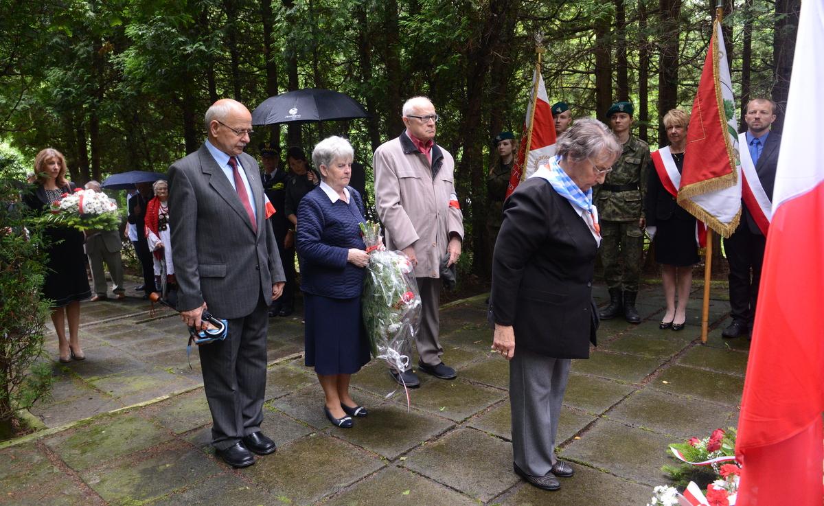 74. rocznica pacyfikacji leśniczówki w Jeziorkach