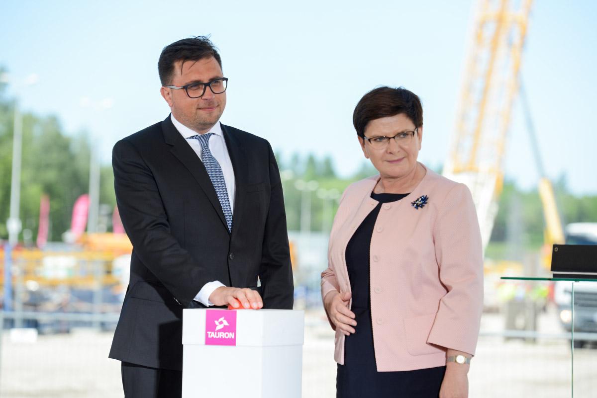 Premier Beata Szydło w Jaworznie - zdjęcia