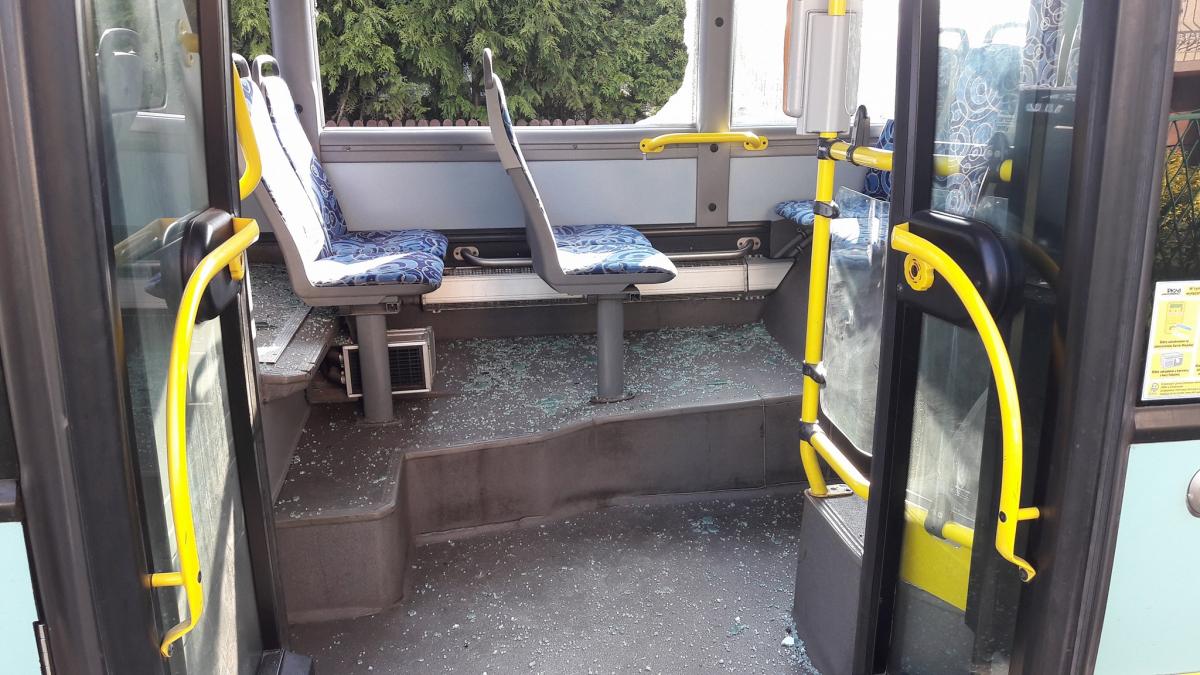 Zderzenie dwóch autobusów