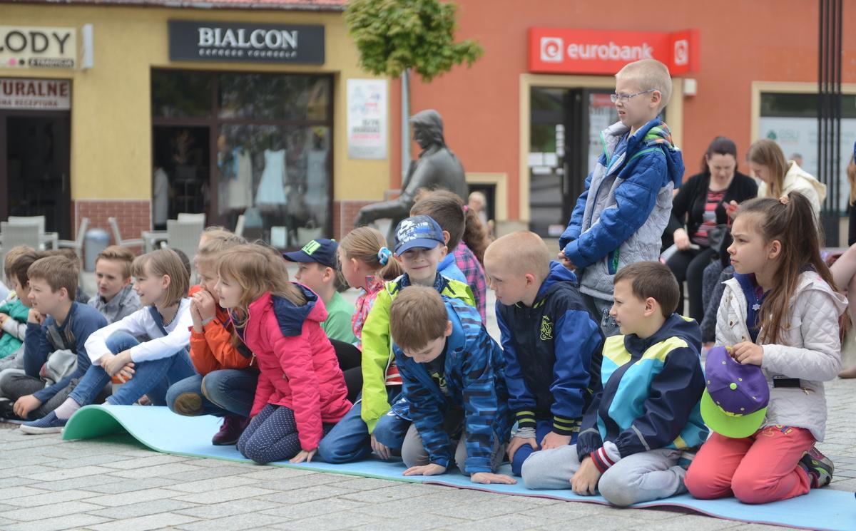 Happening dla najmłodszych na rynku
