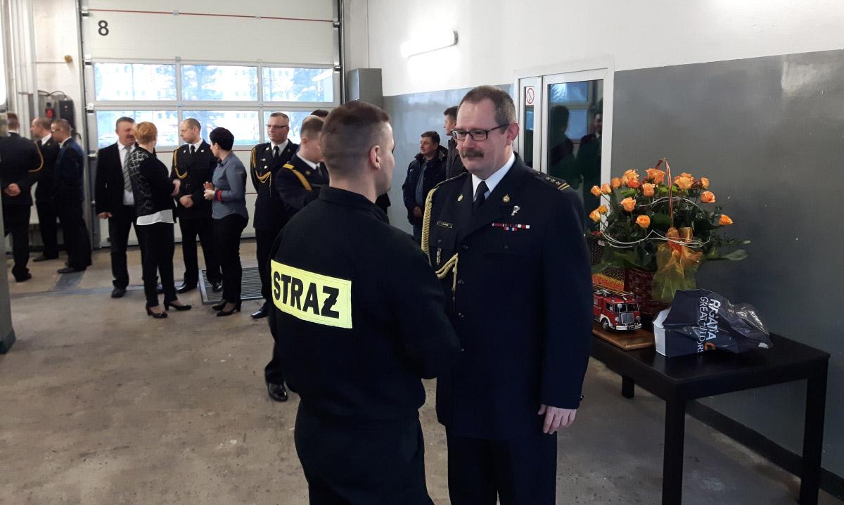 Zastępca komendanta PSP przeszedł na emeryturę