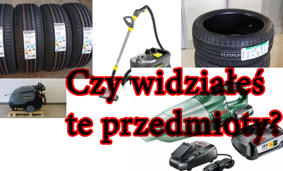 Zobacz co skradziono z myjni