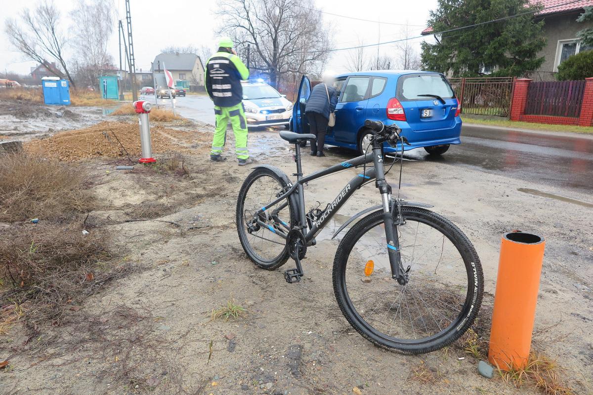 16-letni rowerzysta wpadł pod samochód