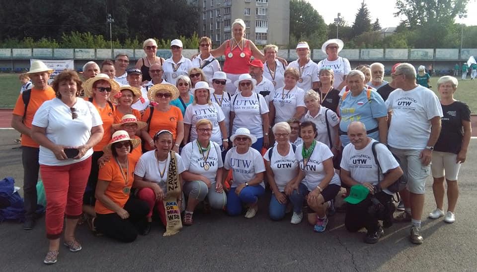 III Międzynarodowy Letni Festiwal Sportowy Seniorów w Łucku na Ukrainie