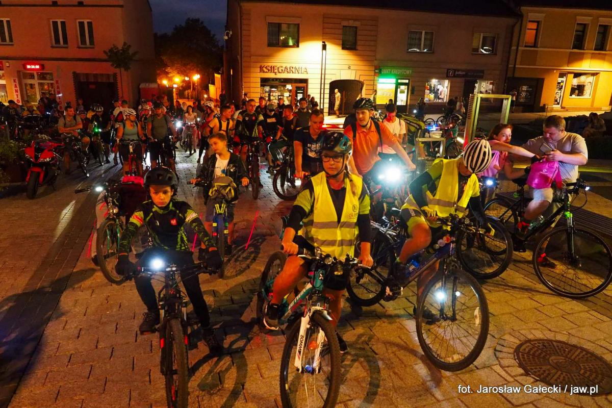 Night Biking na zakończenie wakacji
