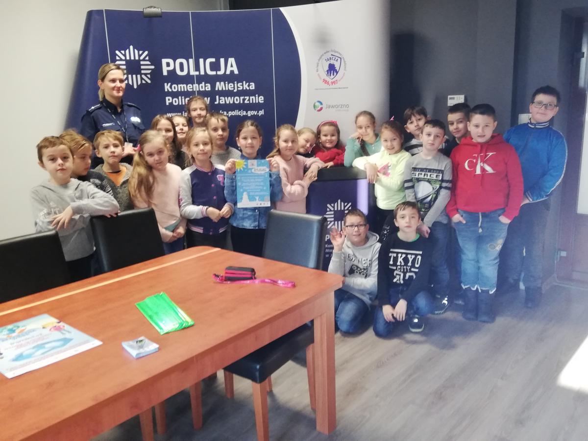 SP nr 4 w jaworznickiej komendzie policji