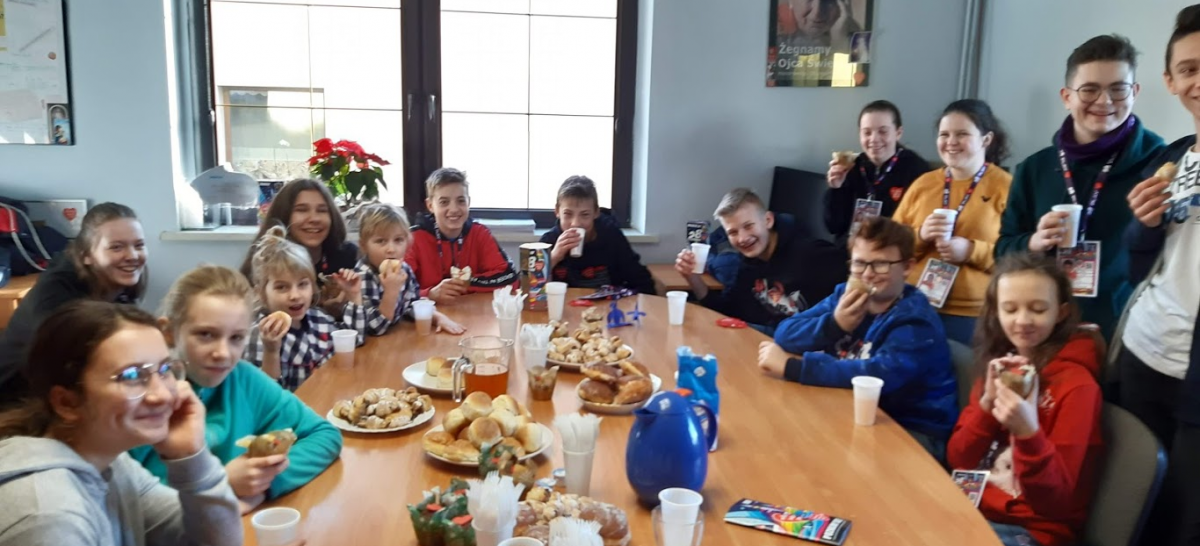 Słodka chwila przerwy na regenerację sił
