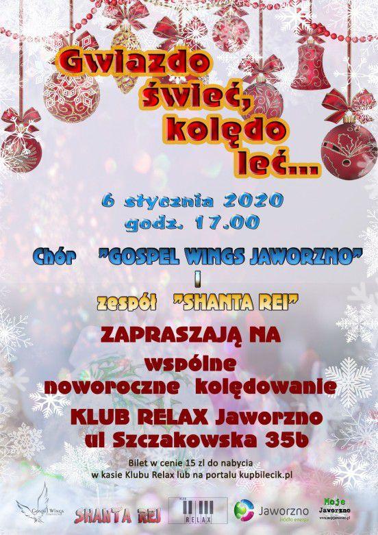 Klub Relax zaprasza na kolędowanie