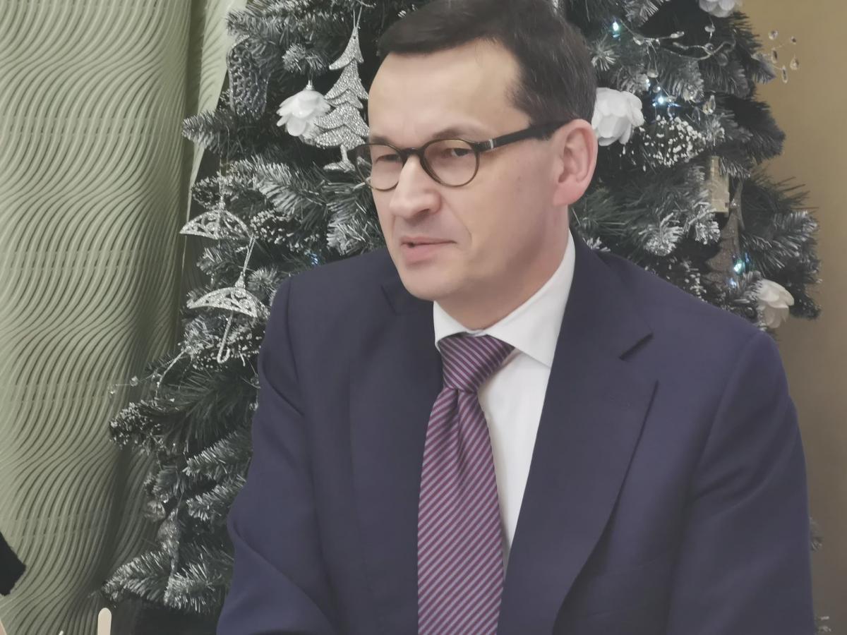 Spotkanie premiera Morawieckiego z jaworznickimi seniorami - transmitujemy na żywo