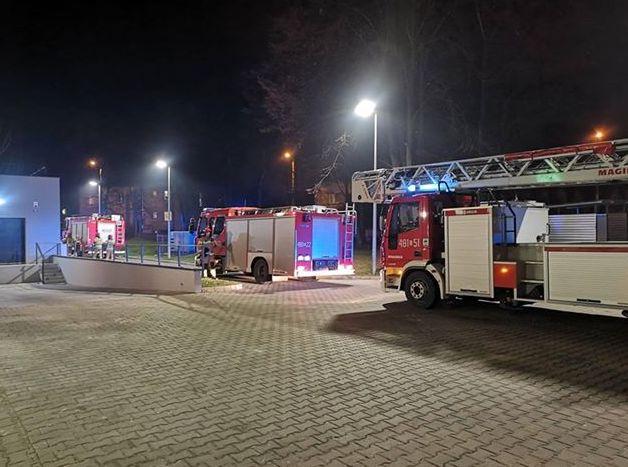 Interwencja straży pożarnej na Cynamonowym Osiedlu