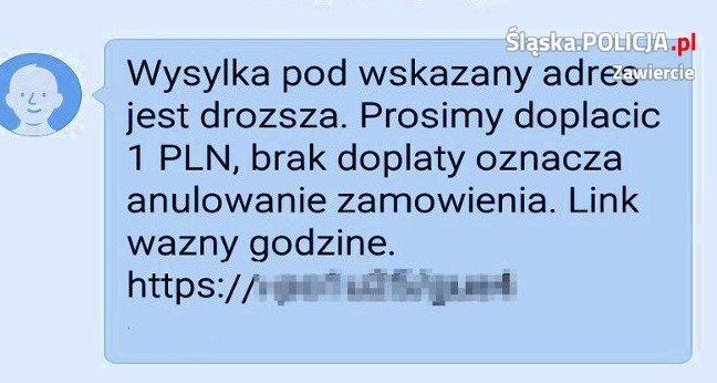 Policja przestrzega przed fałszywymi SMS-ami