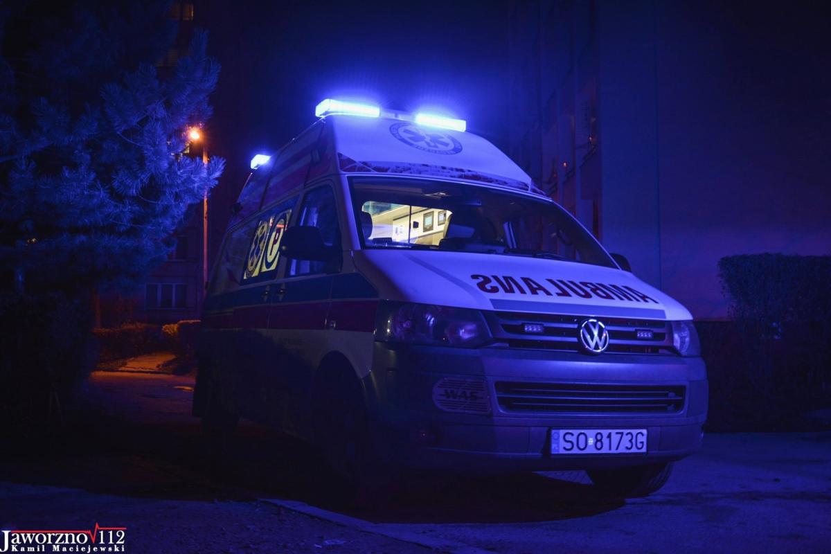 Interwencja służb ratunkowych przy ul. Sempołowskiej