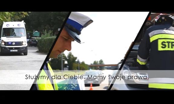 Służymy dla Ciebie, mamy swoje prawa! - wspólna akcja policjantów, strażaków i ratowników medycznych