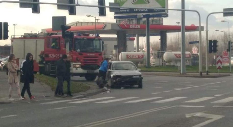 Stłuczka autobusu PKM Jaworzno