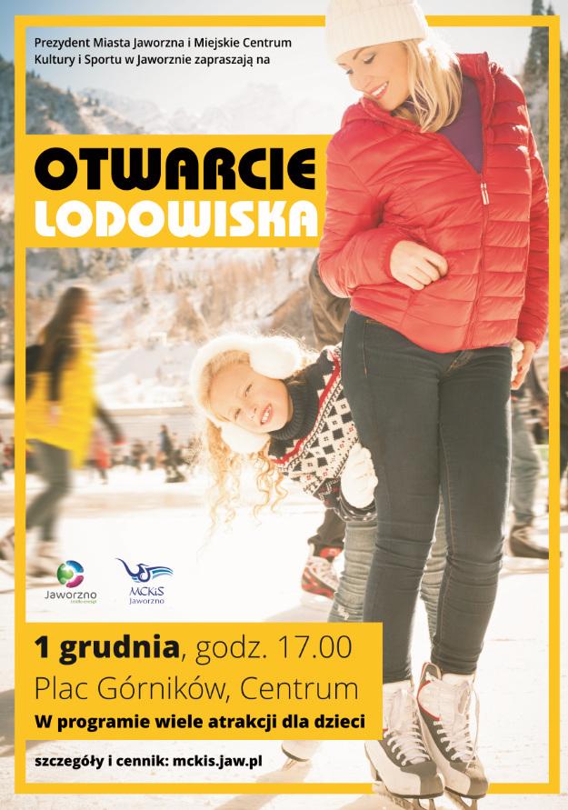 Otwarcie lodowiska już 1 grudnia!