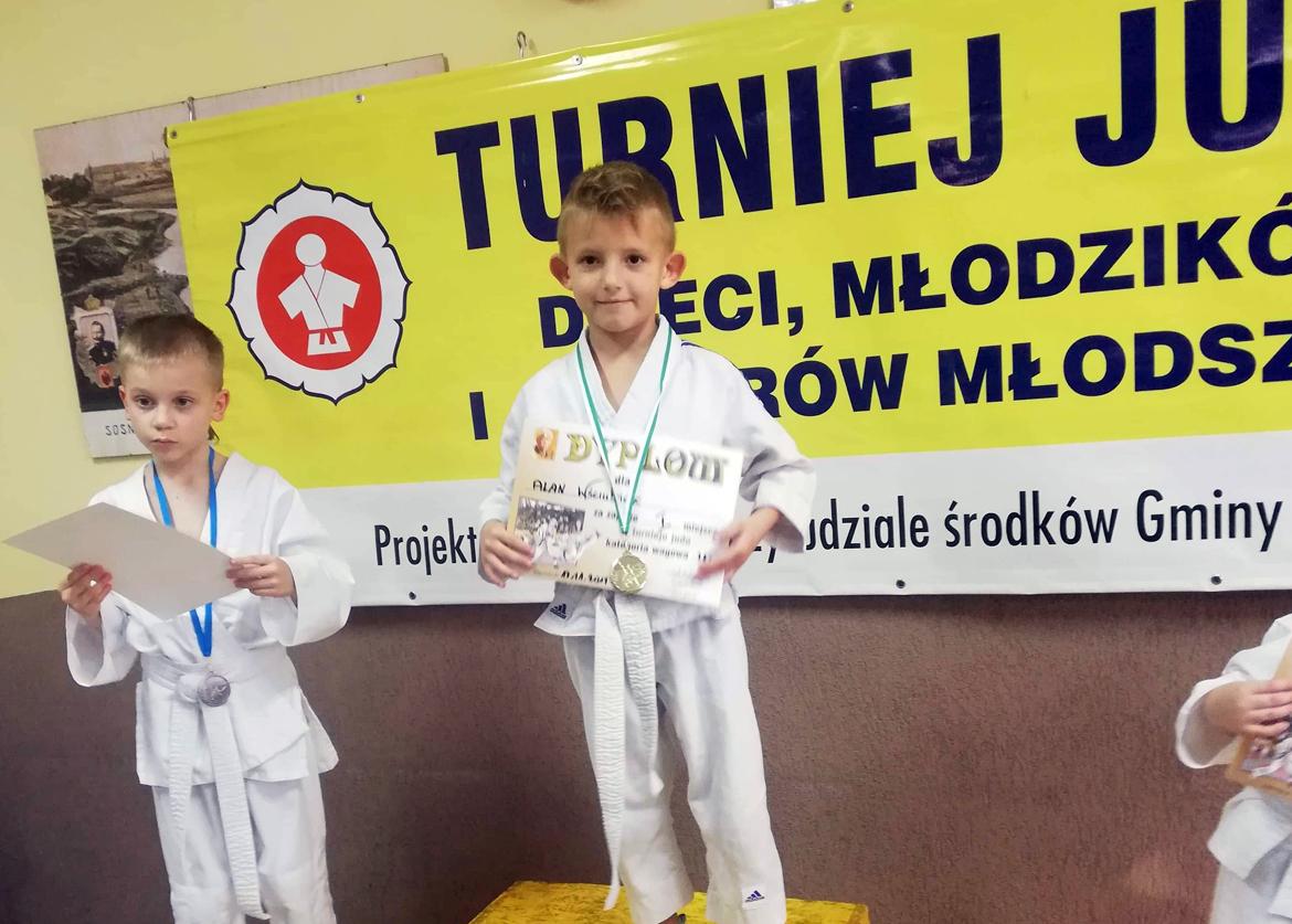 Alan Wściubiak zwycięża  w ogólnopolskim turnieju judo