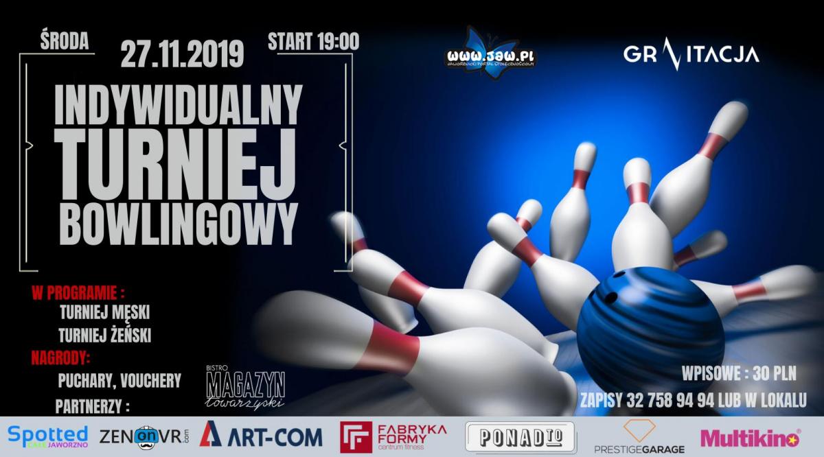 Turniej bowlingowy w Gravitacji