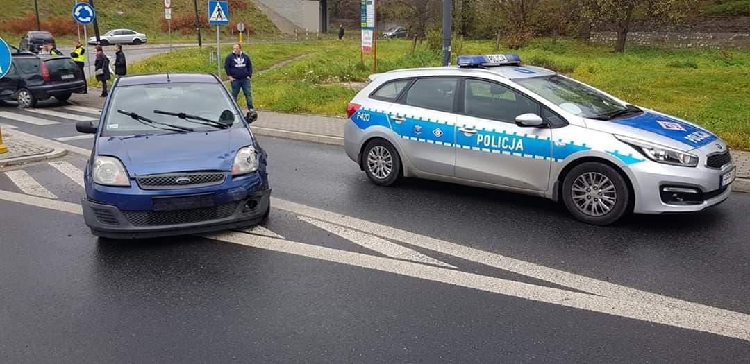Wypadek przy ul. Kolejowej
