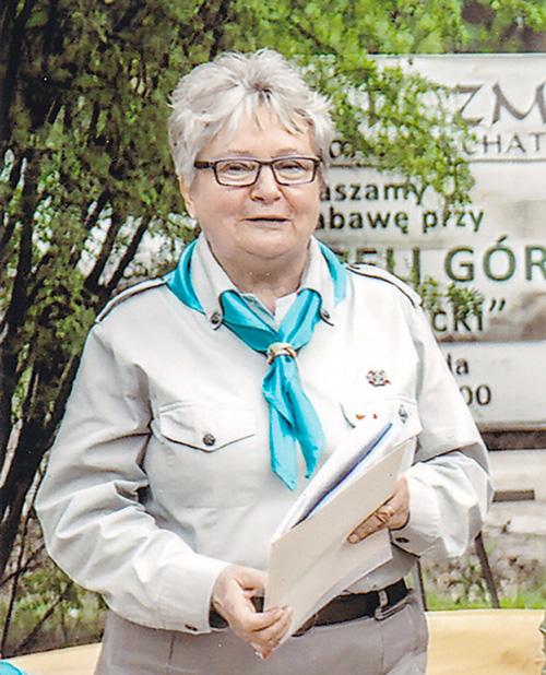 Odeszła na Wieczną wartę  Druhna hm. Danuta Olszewska