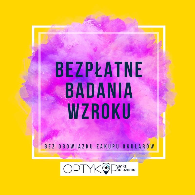 Bezpłatne badanie wzroku