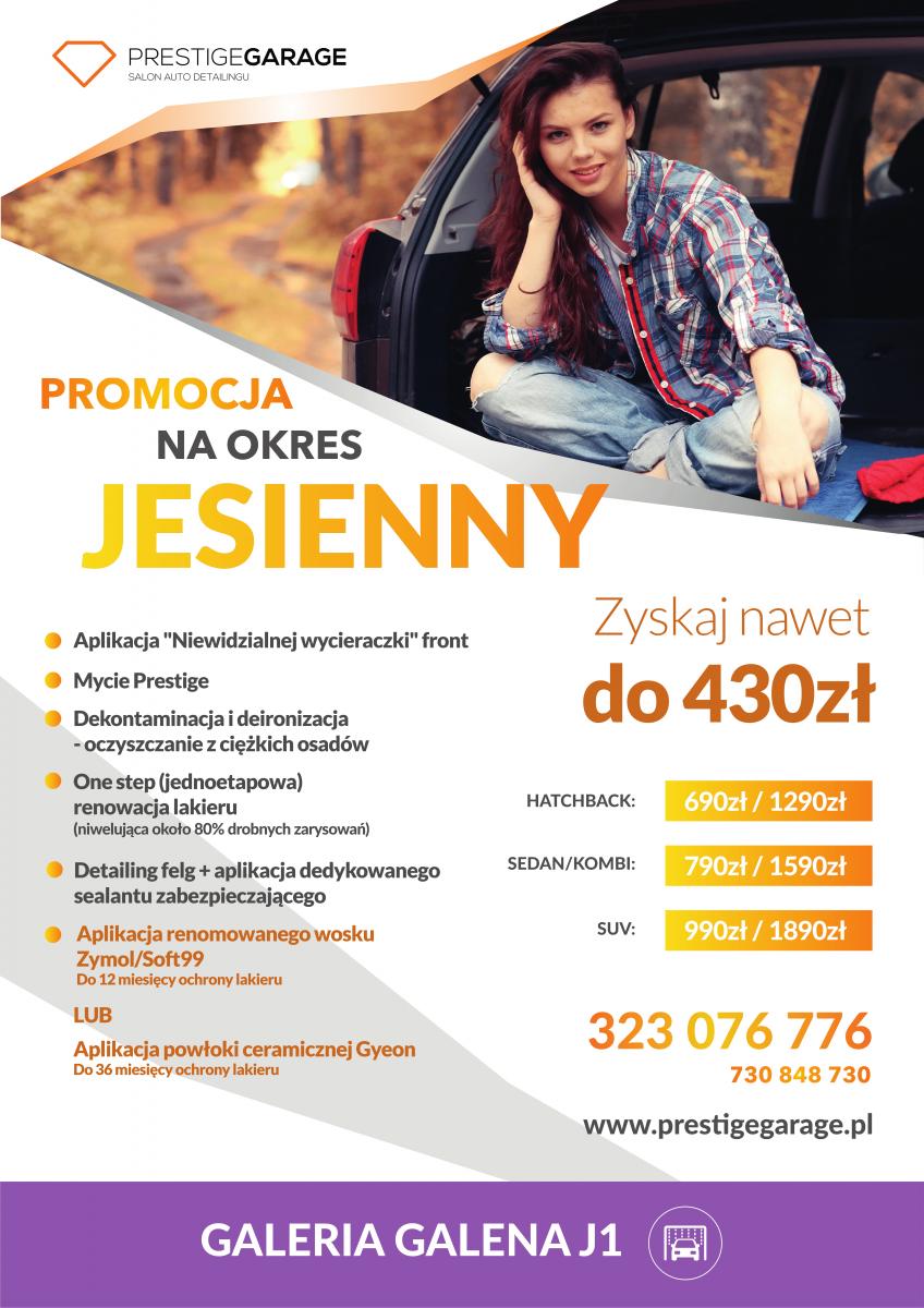 Jesienna Promocja od PrestigeGarage Salon Auto Detailingu