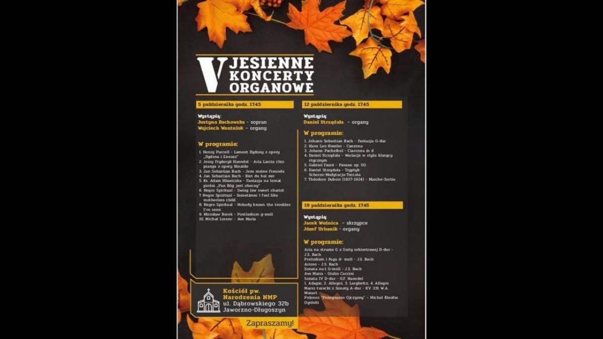 Jesienne Koncerty Organowe, koncert trzeci