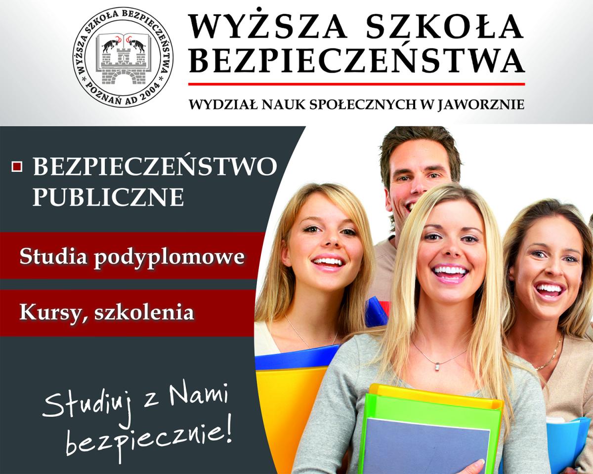 Studiuj w Wyższej Szkole Bezpieczeństwa
