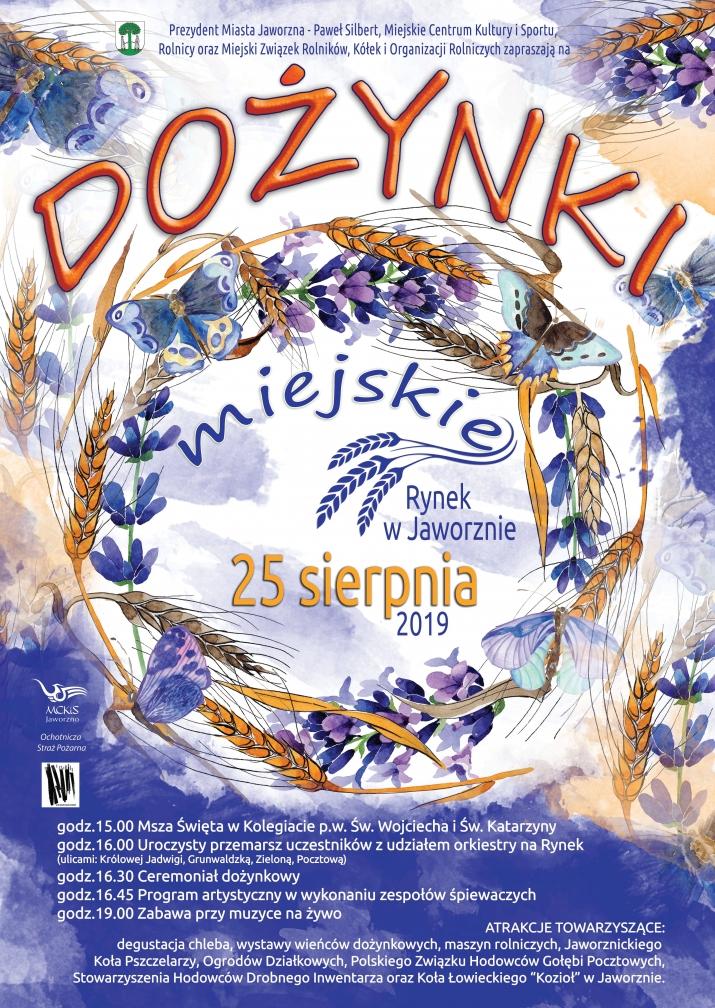 Dożynki Miejskie: plan tegorocznych obchodów