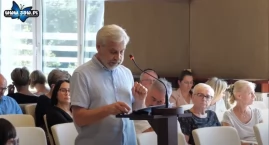 Grunwaldzka Od.Nowa - Jerzy Majczak punktuje urzedników na sesji Rady Miasta