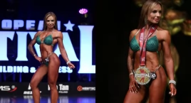 Karolina Boś w debiucie na mistrzostwach bikini fitness