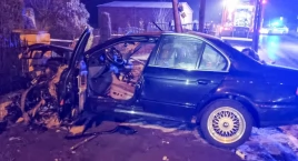 Poważny wypadek na ulicy Jesiennej. Cztery osoby ranne, jedna przetransportowana śmigłowcem