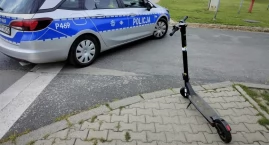 Jechał pijany na hulajnodze. Słono za to zapłaci