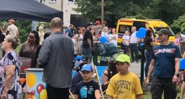 Piknik Rodzinny w Długoszynie - dobrą zabawę przerwał deszcz