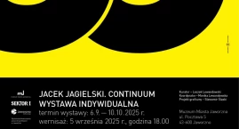 Zdjęcie przedstawia: Galeria Sektor I zaprasza na wystawę prac Jacka Jagielskiego 