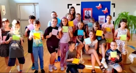 Zdjęcie przedstawia: Narodowe Czytanie w SP nr 11 – twórczość Jana Kochanowskiego w centrum uwagi