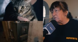 Stary piec do wymiany. Będzie zbiórka na nowy, aby koty nie marzły zimą
