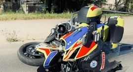 Zderzenie z udziałem motoambulansu