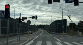 Estakada ponownie otwarta. Po remoncie jest ciszej