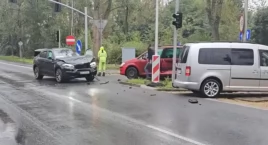 Kolizja na ulicy Grunwaldzkiej