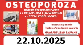 Mobilna pracownia densytometryczna – OSTEOBUS w Jaworznie - 22 października