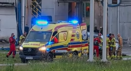 Wypadek na terenie szybu Grzegorz. Poszkodowany zabr&hellip;