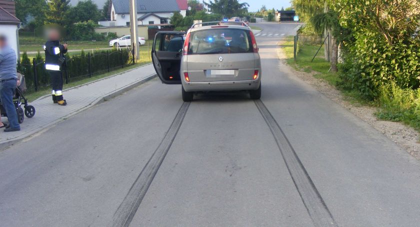 Sobącz. 8-latek na rowerze wjechał wprost pod samochód