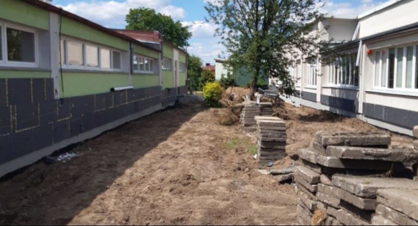 Wielki Klincz. Trwa termomodernizacja budynku szkoły