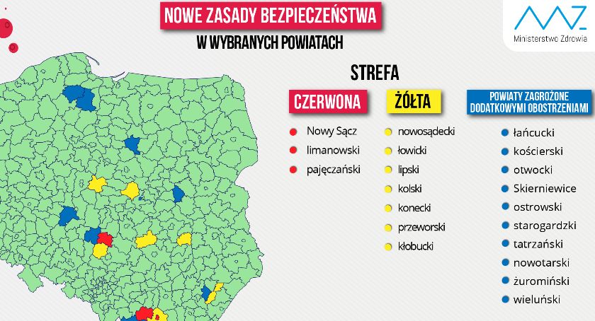 Powiat kościerski zagrożony dodatkowymi obostrzeniami 