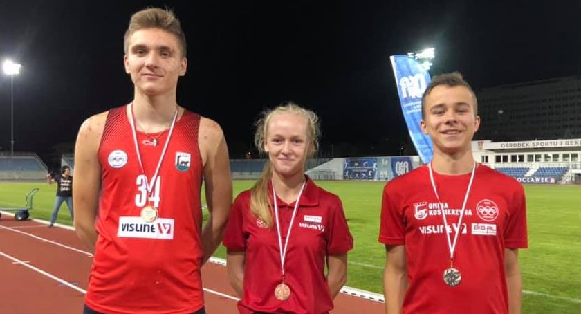 Trzy krążki zdobyli lekkoatleci Olimpijczyka we Włocławku
